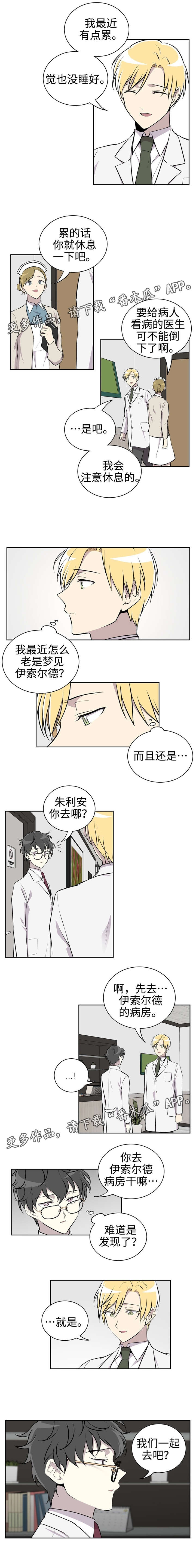 《伪装的目的》漫画最新章节第11章探望免费下拉式在线观看章节第【1】张图片