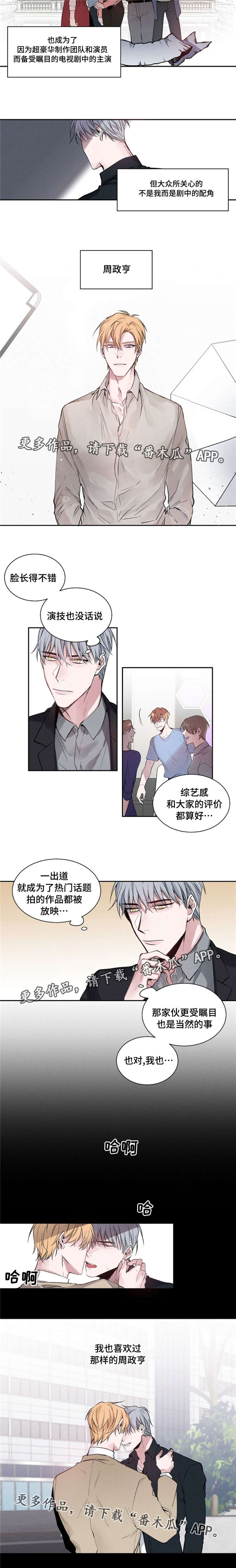 《逢场对戏》漫画最新章节第19章天才演员X大学同学免费下拉式在线观看章节第【1】张图片