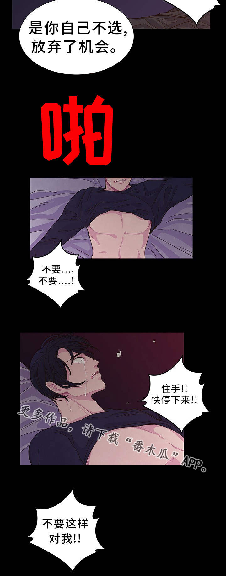 《囚禁》漫画最新章节第21章选择权利免费下拉式在线观看章节第【3】张图片