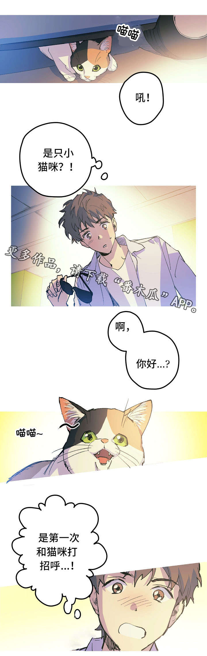 《全面霸占》漫画最新章节第11章停车场的猫免费下拉式在线观看章节第【2】张图片