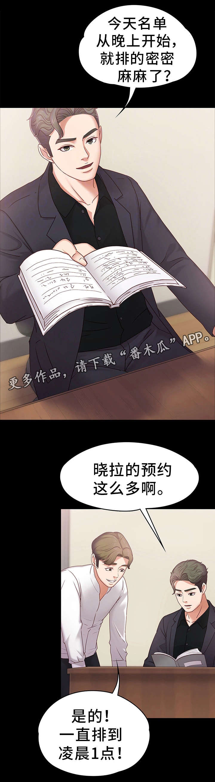 《恋情模式》漫画最新章节第6章头牌免费下拉式在线观看章节第【3】张图片