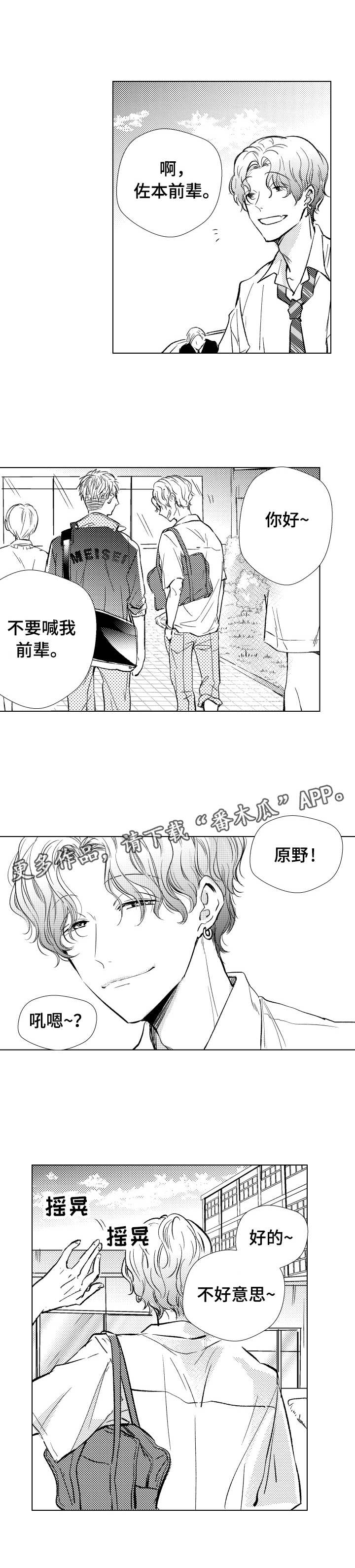 《混入其中》漫画最新章节第12章生面孔免费下拉式在线观看章节第【8】张图片