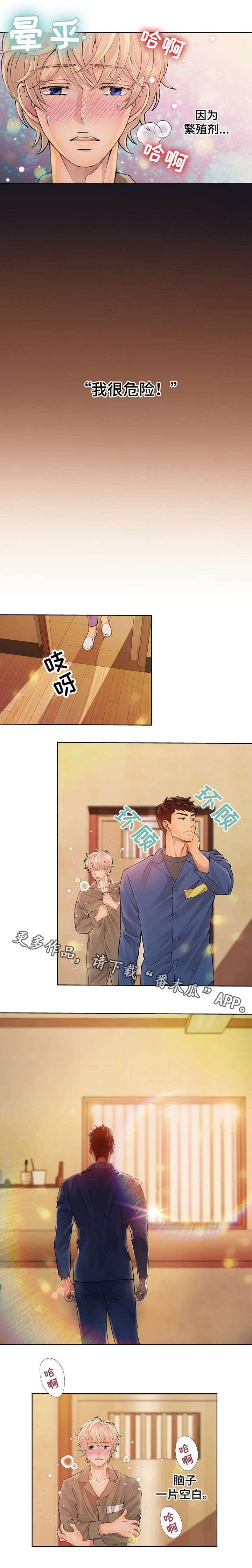 《阿尔法监狱》漫画最新章节第5章舍友免费下拉式在线观看章节第【3】张图片