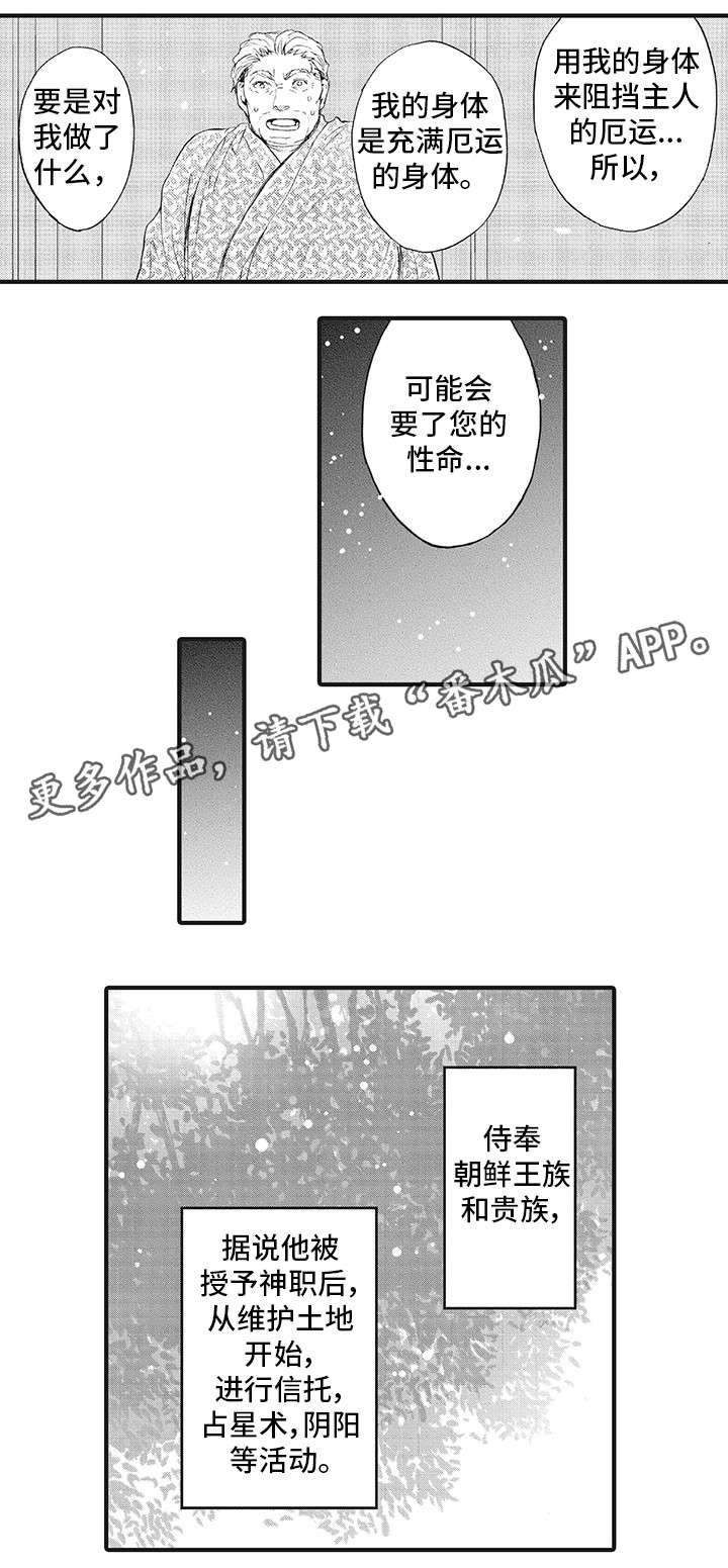 《厄运巫师》漫画最新章节第3章巫女免费下拉式在线观看章节第【8】张图片