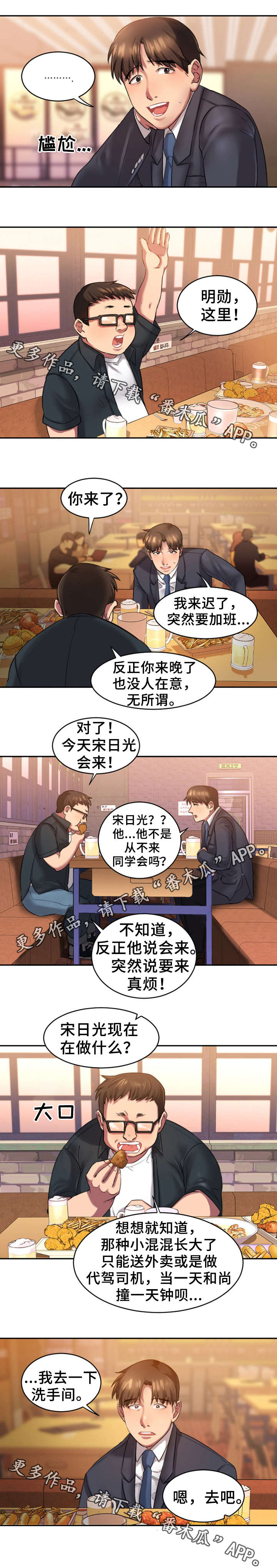 《创业时光》漫画最新章节第3章同学会免费下拉式在线观看章节第【7】张图片