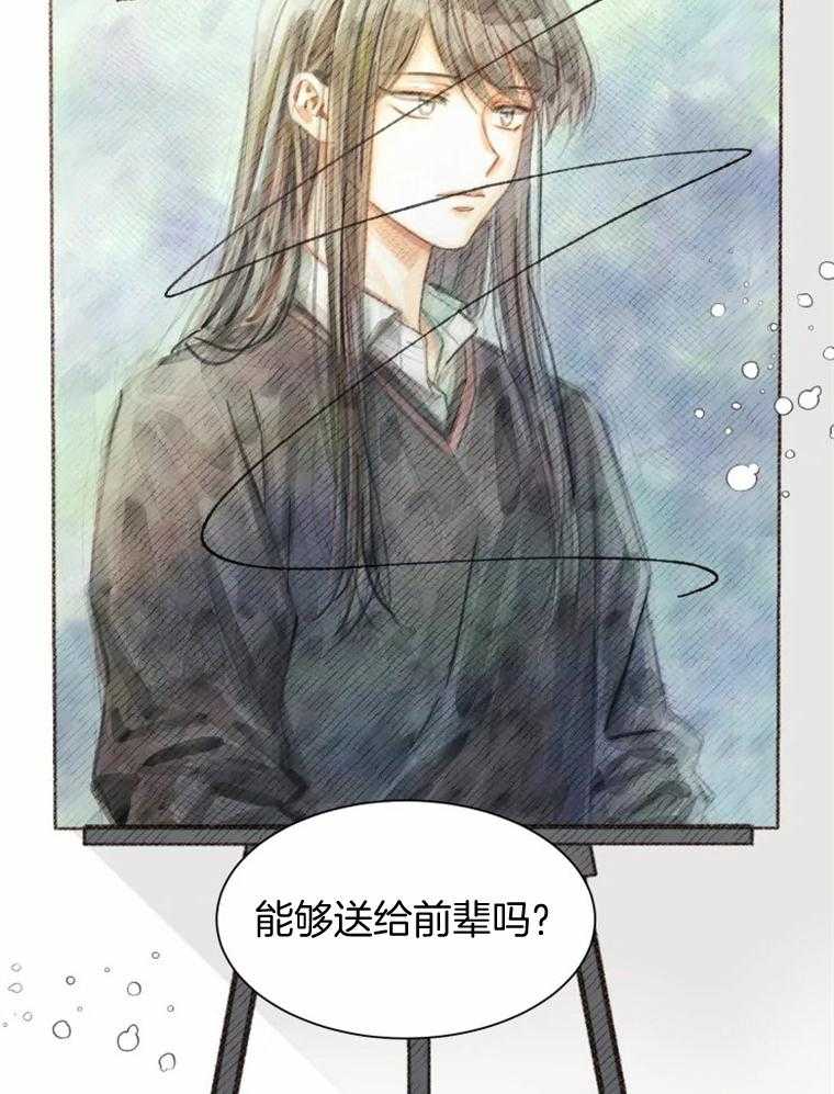 《肖像权警告》漫画最新章节第40话_想把画送给你免费下拉式在线观看章节第【28】张图片