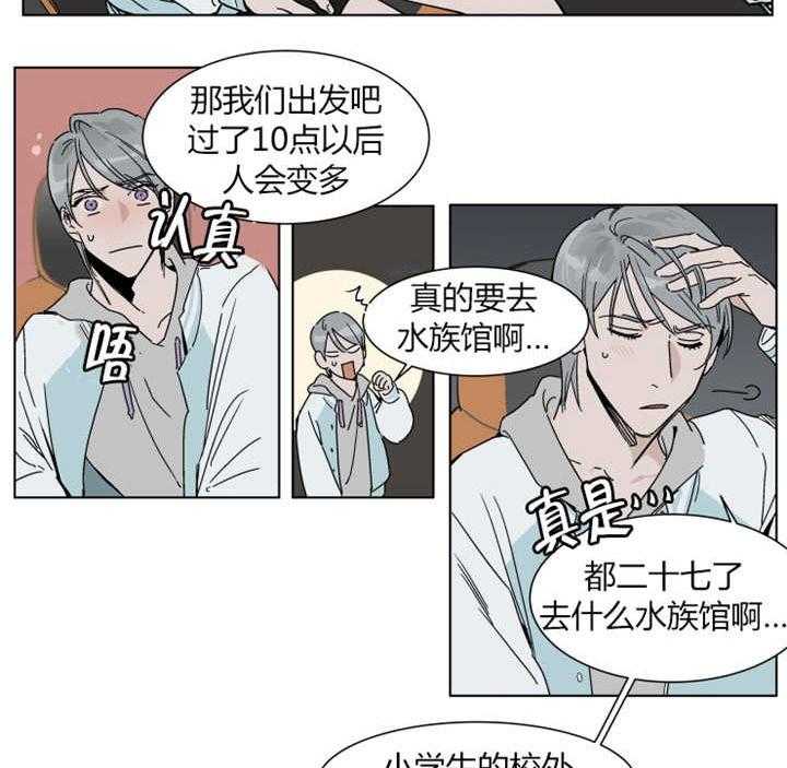 《私人绯闻》漫画最新章节第17话_一起去水族馆免费下拉式在线观看章节第【5】张图片