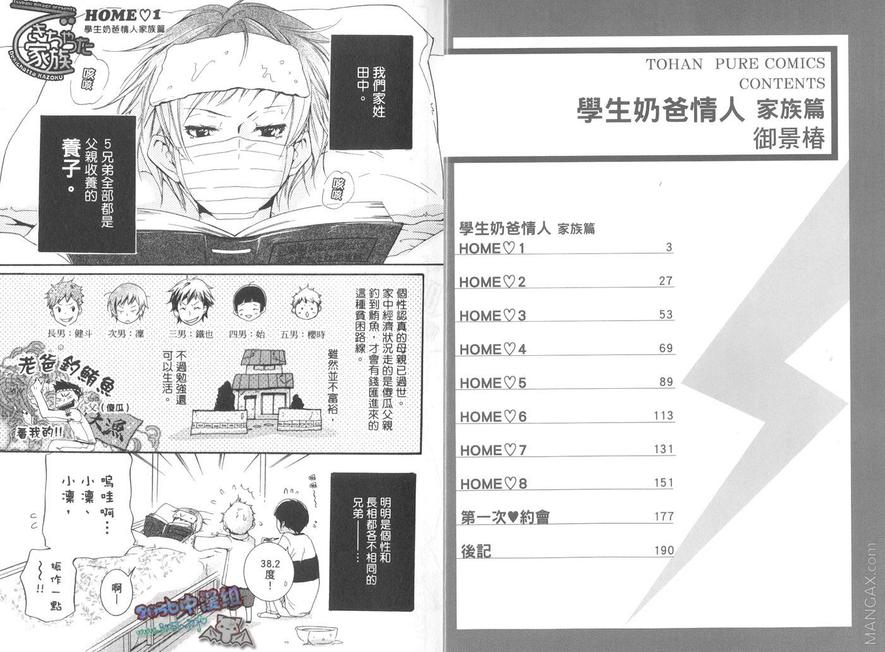 《学生奶爸情人（有了宝宝的男孩）·合集》漫画最新章节 家族篇 免费下拉式在线观看章节第【3】张图片