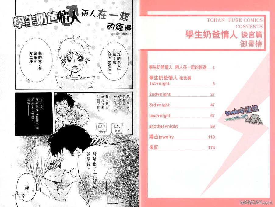 《学生奶爸情人（有了宝宝的男孩）·合集》漫画最新章节 后宫篇 免费下拉式在线观看章节第【3】张图片