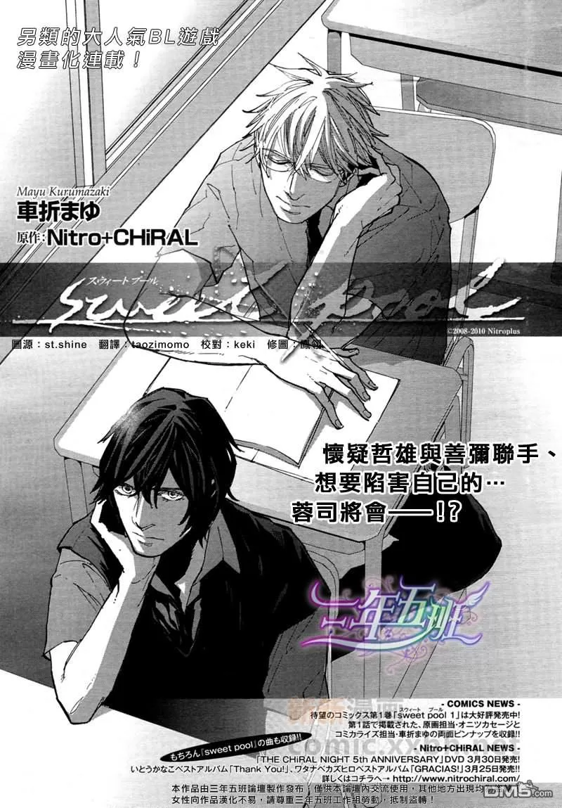 《sweet pool 官方漫画》漫画最新章节 第8话 免费下拉式在线观看章节第【1】张图片