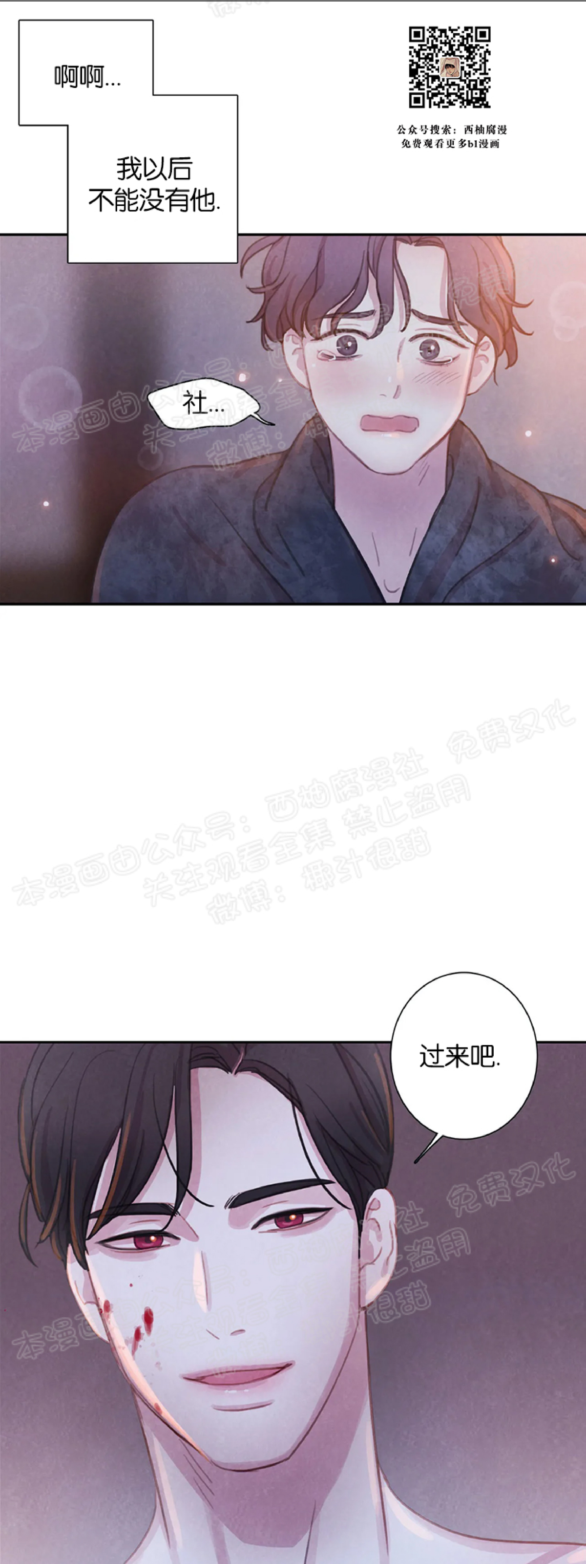 【与蝙蝠共餐/与吸血鬼共餐/与血族共生[耽美]】漫画-（第14话）章节漫画下拉式图片-第45张图片