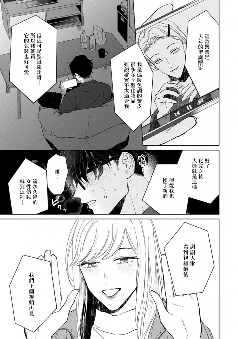 《【震惊】我喜欢的美妆博主竟然是我的客人、、、》漫画最新章节第1话免费下拉式在线观看章节第【7】张图片