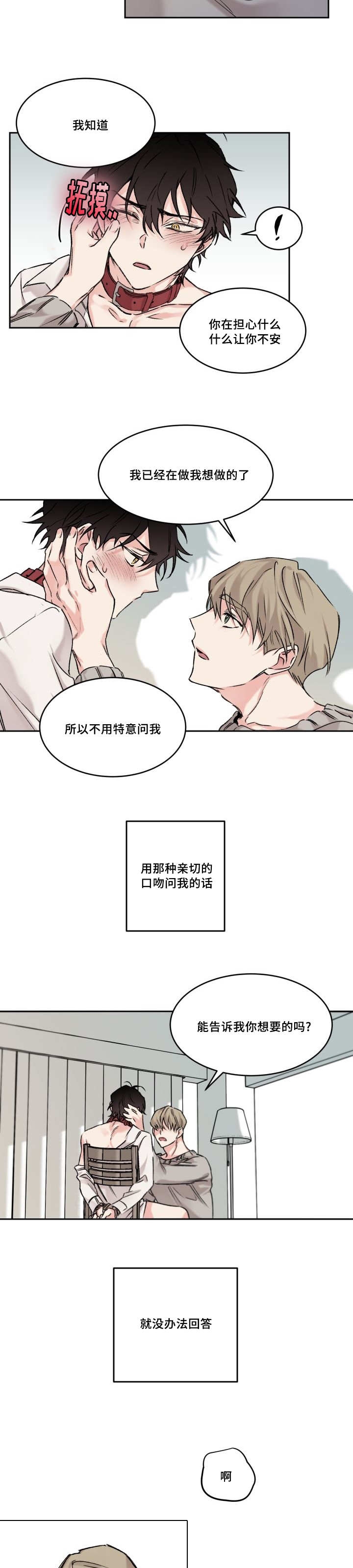 《猫的项圈》漫画最新章节第13章：无法回答免费下拉式在线观看章节第【4】张图片