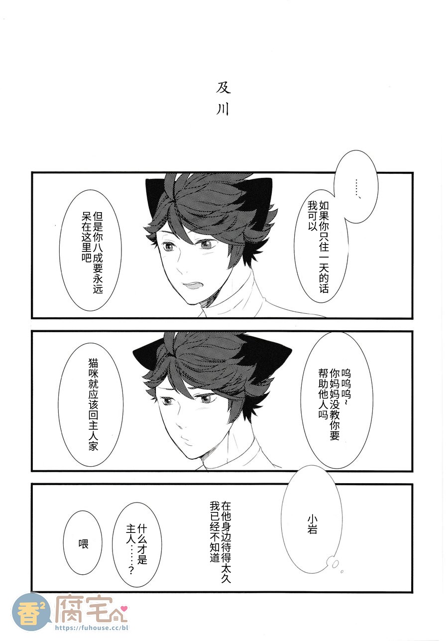 《我想成为小岩的猫(岩及)》漫画最新章节第1话免费下拉式在线观看章节第【18】张图片