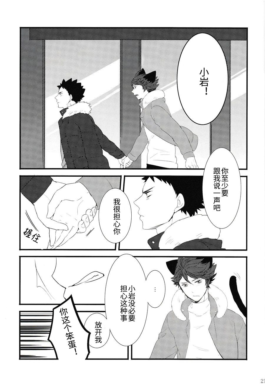 《我想成为小岩的猫(岩及)》漫画最新章节第1话免费下拉式在线观看章节第【21】张图片