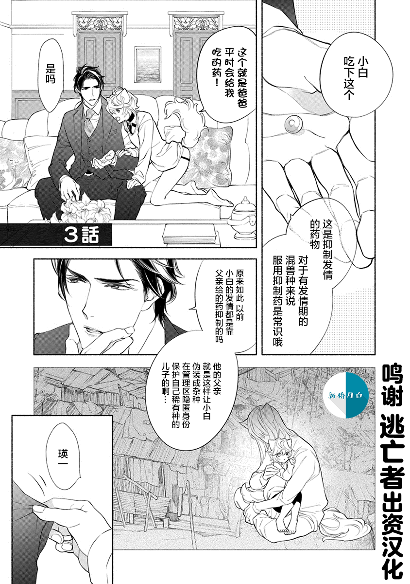 《混兽想被疼爱到最深处》漫画最新章节第3话免费下拉式在线观看章节第【1】张图片