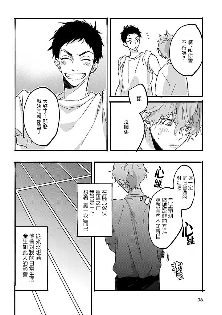 《沉默的情感变成了爱恋》漫画最新章节第01话免费下拉式在线观看章节第【32】张图片