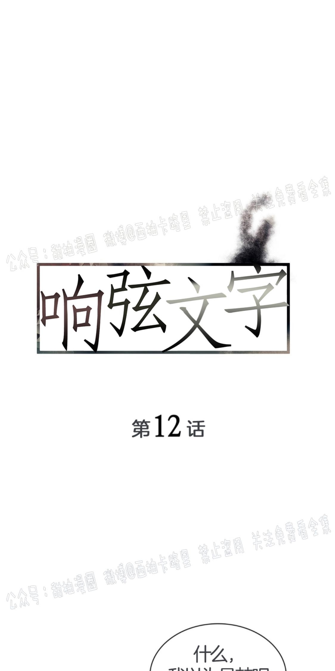 《响弦文字》漫画最新章节第12话免费下拉式在线观看章节第【5】张图片