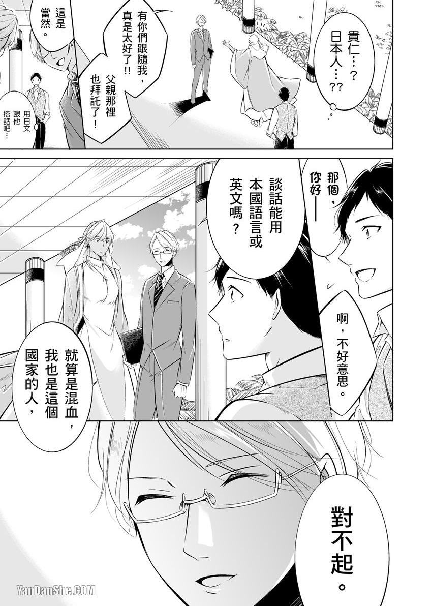 《再临情欲阿拉伯～肉感满点大肌肌王子今天也要接受疼爱～》漫画最新章节第3话免费下拉式在线观看章节第【9】张图片