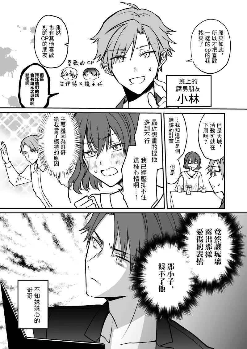 《28岁的少女漫画脑哥哥和16岁的BL漫画脑妹妹的二三事》漫画最新章节 第3话 免费下拉式在线观看章节第【5】张图片