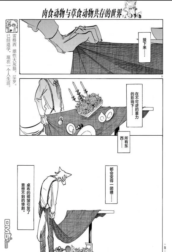 《BEASTARS》漫画最新章节 第170话 免费下拉式在线观看章节第【4】张图片