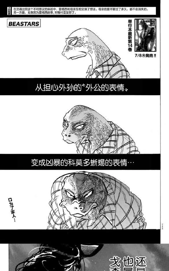 《BEASTARS》漫画最新章节 第135话 免费下拉式在线观看章节第【1】张图片