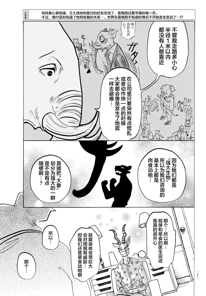 《BEASTARS》漫画最新章节 第124话 免费下拉式在线观看章节第【3】张图片