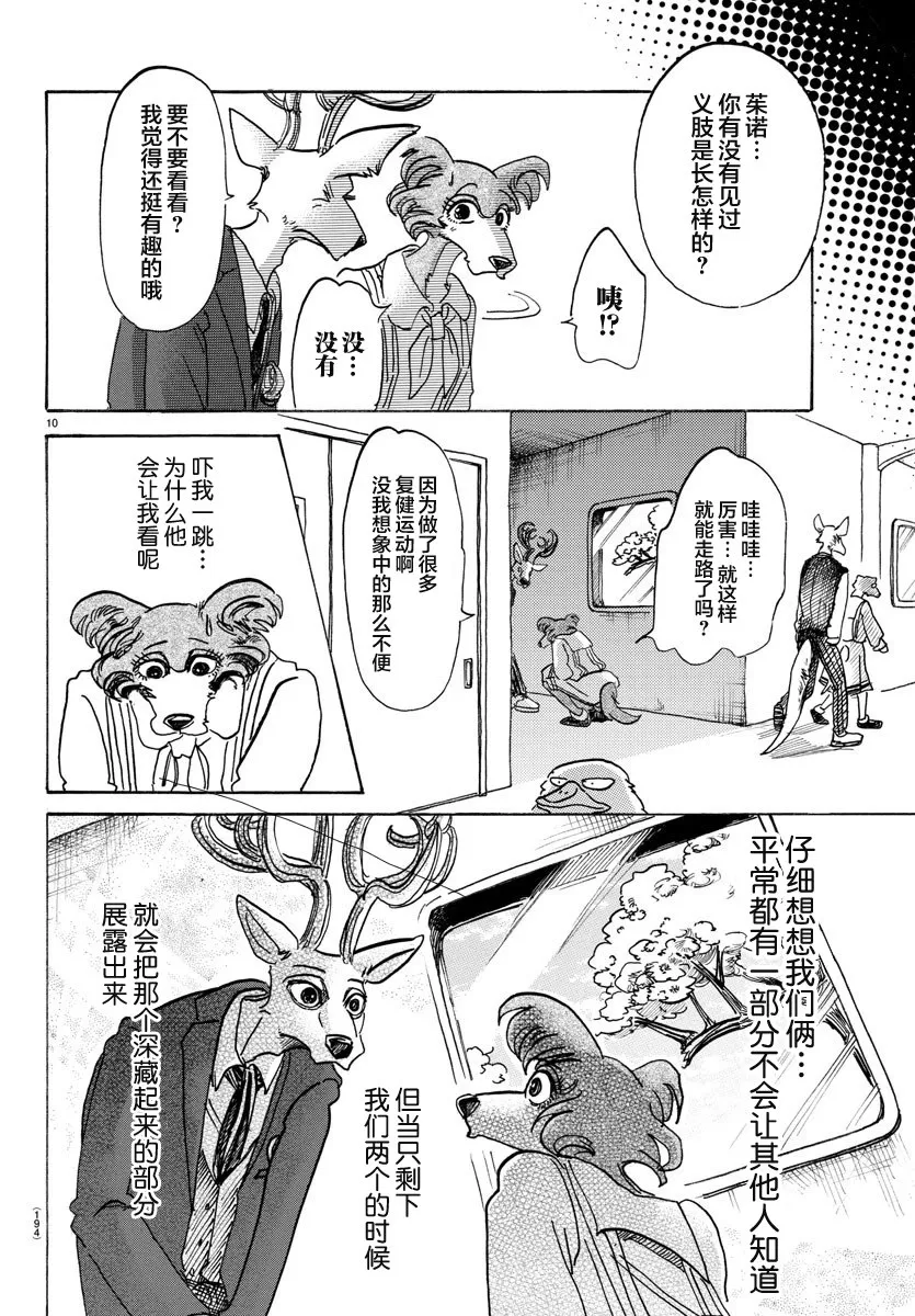 《BEASTARS》漫画最新章节 第105话 免费下拉式在线观看章节第【10】张图片