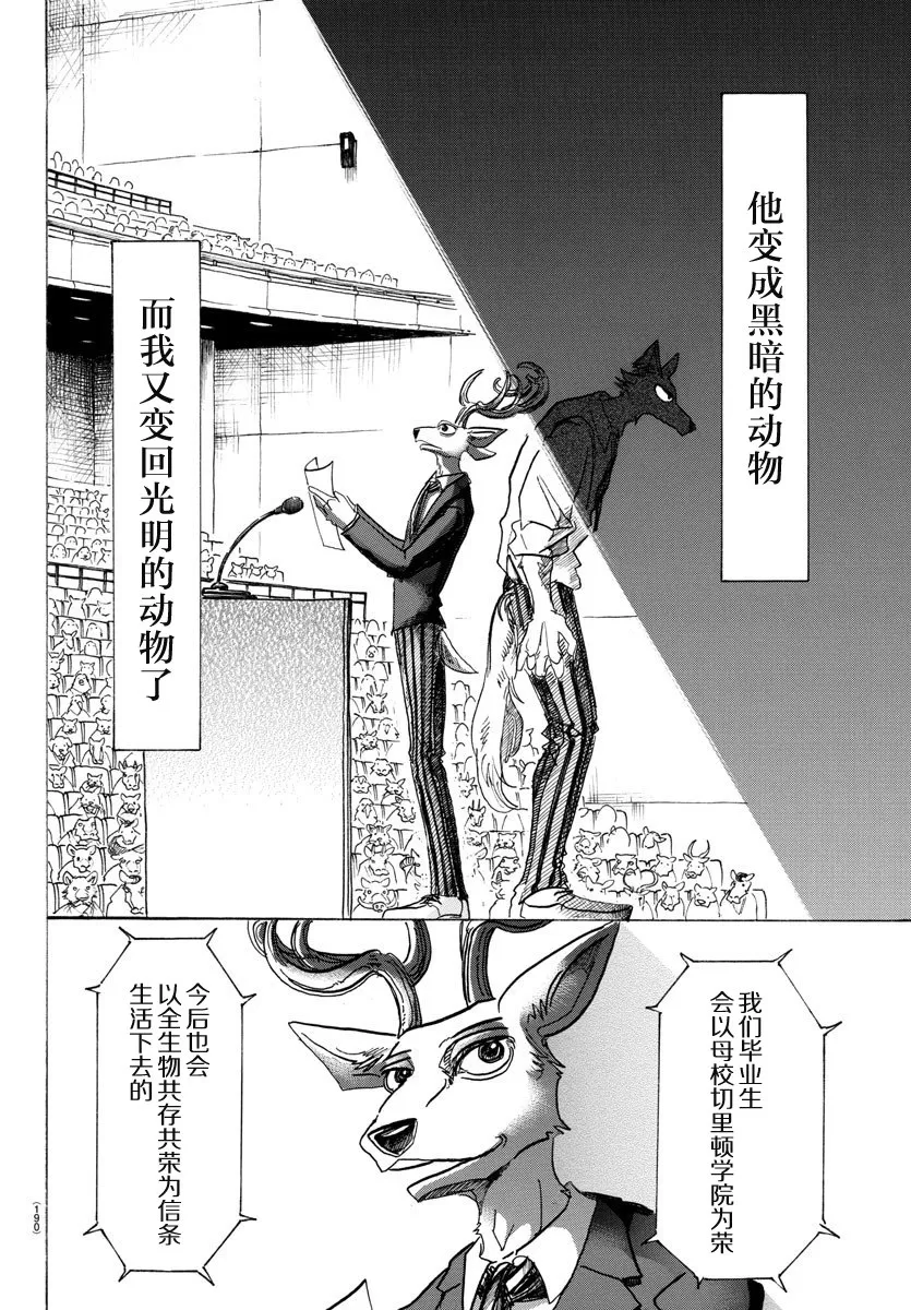 《BEASTARS》漫画最新章节 第105话 免费下拉式在线观看章节第【6】张图片