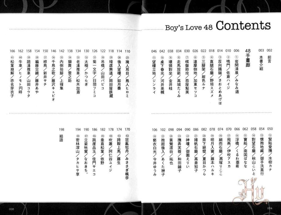 《BL48手 Boy’s Love 48》漫画最新章节 第1卷 免费下拉式在线观看章节第【3】张图片