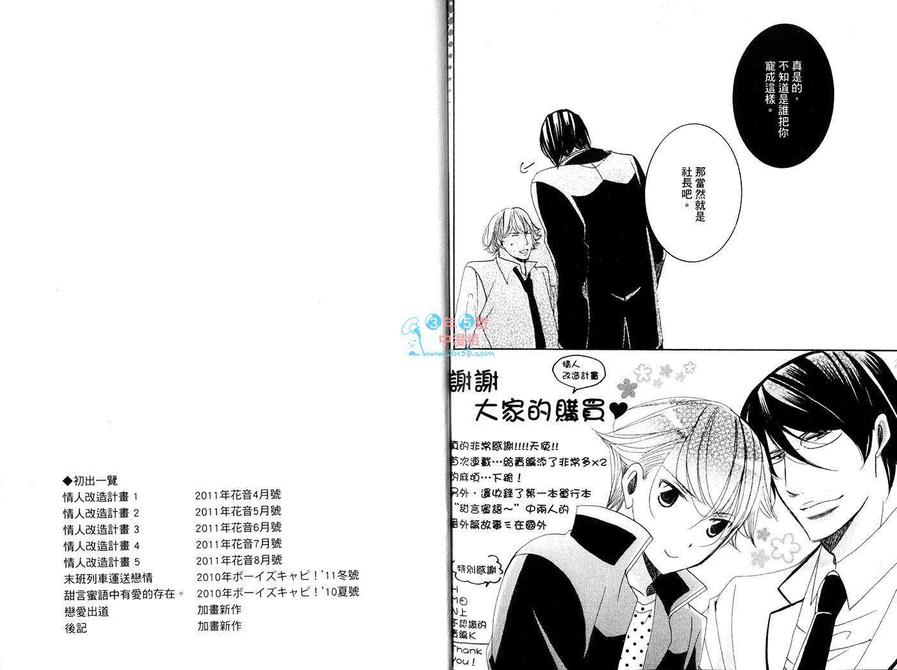 《情人改造计划》漫画最新章节 第1卷 免费下拉式在线观看章节第【86】张图片