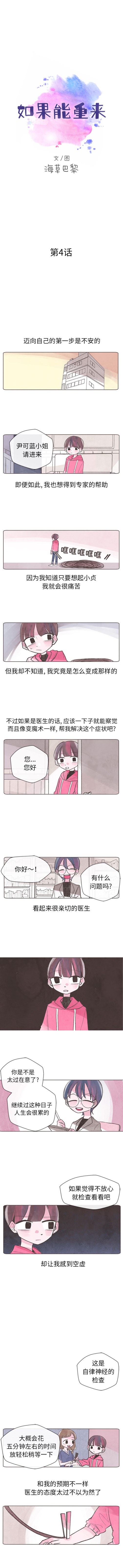 《如果能重来》漫画最新章节如果能重来-第 4 章免费下拉式在线观看章节第【1】张图片