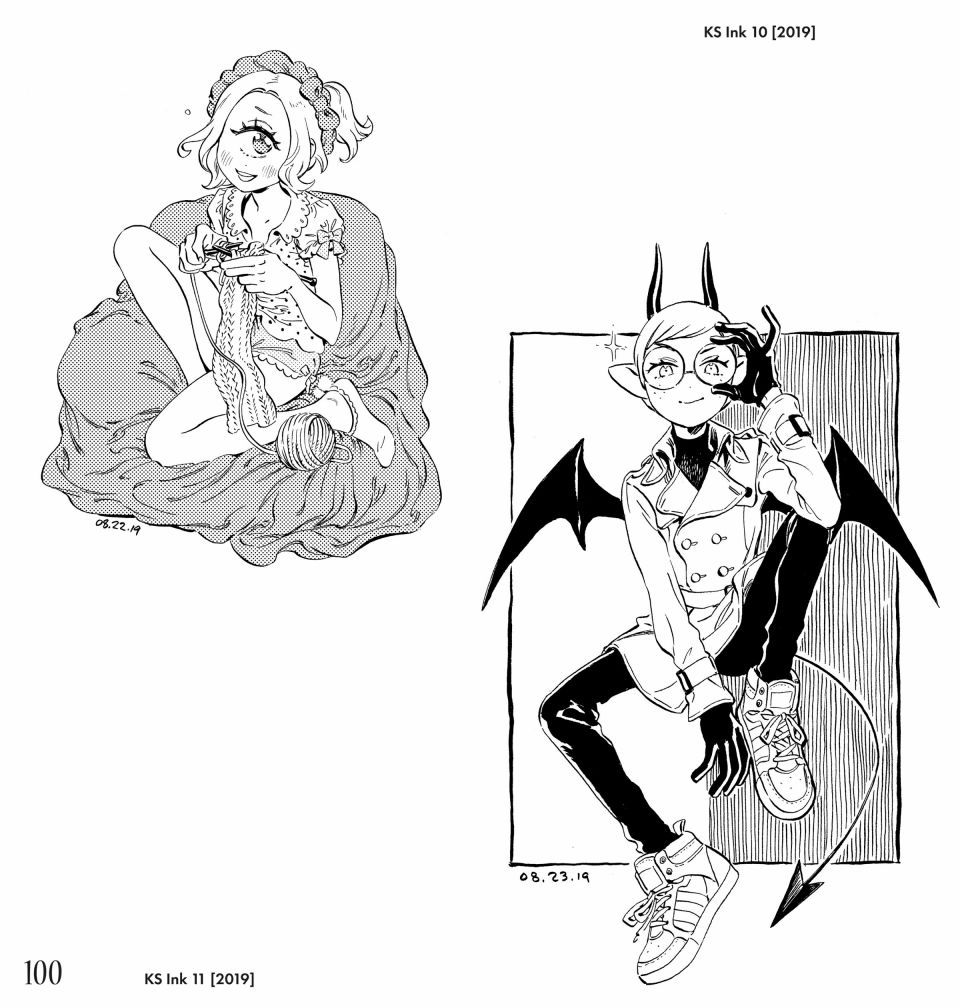 【甜蜜的恶魔】漫画-（艺术设定集）章节漫画下拉式图片-101.jpg