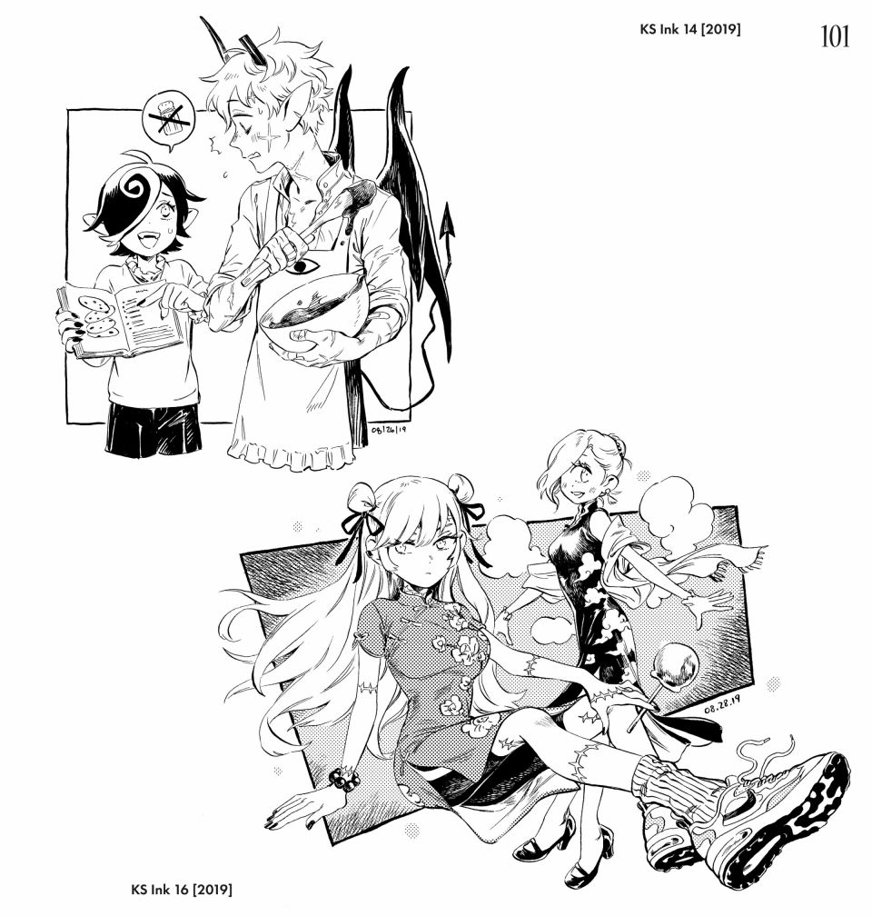 【甜蜜的恶魔】漫画-（艺术设定集）章节漫画下拉式图片-102.jpg