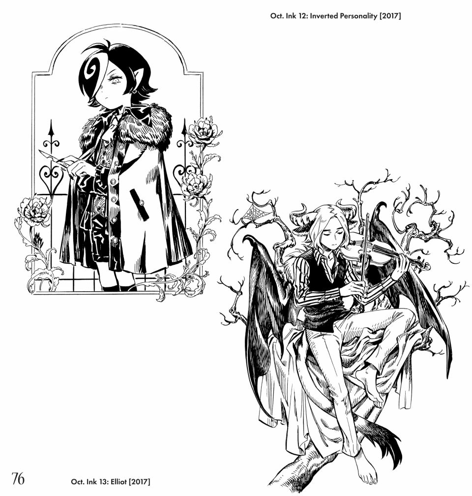 【甜蜜的恶魔】漫画-（艺术设定集）章节漫画下拉式图片-77.jpg