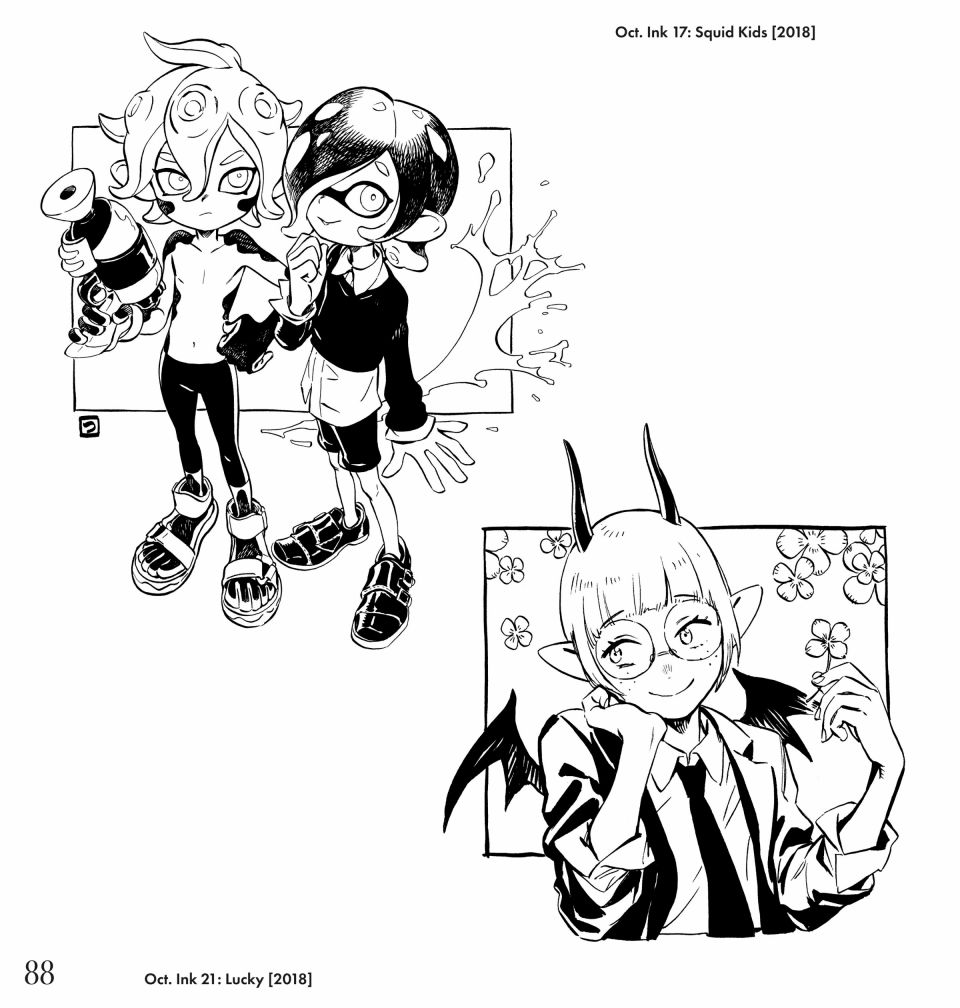 【甜蜜的恶魔】漫画-（艺术设定集）章节漫画下拉式图片-89.jpg