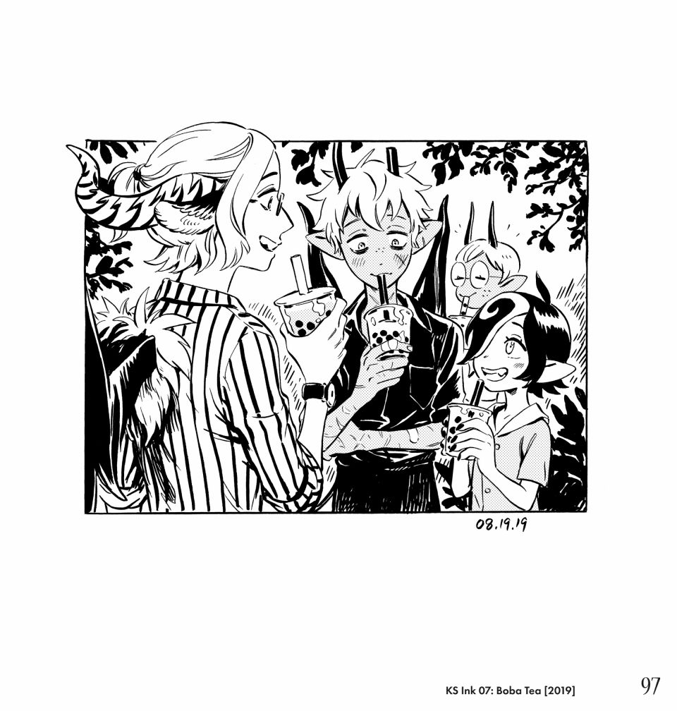 【甜蜜的恶魔】漫画-（艺术设定集）章节漫画下拉式图片-98.jpg