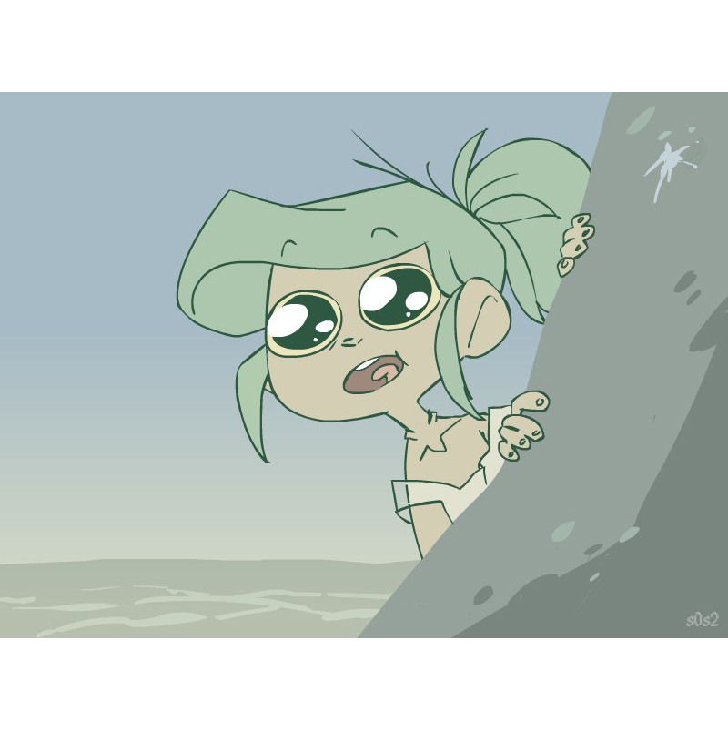【被海洋垃圾污染后的小美人鱼】漫画-（第03话）章节漫画下拉式图片-2.jpg