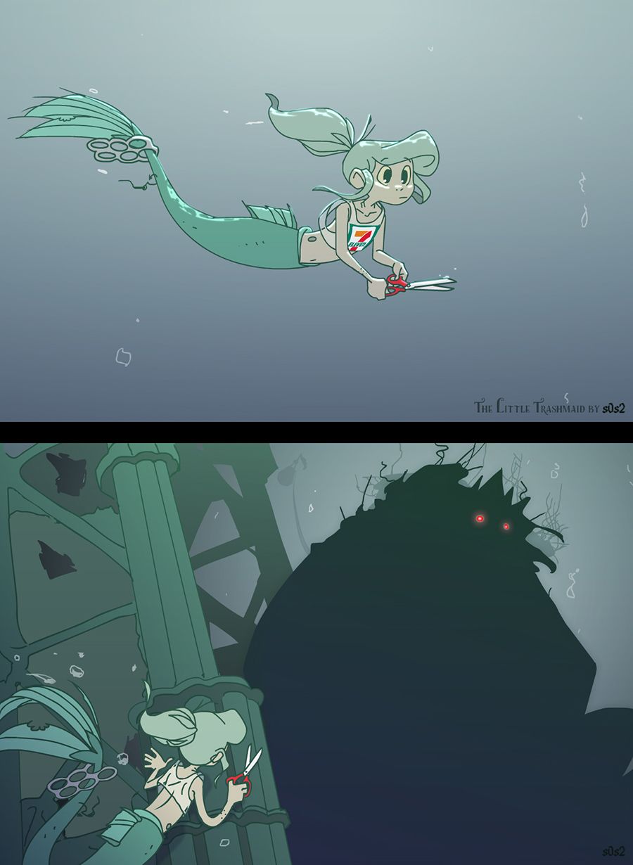 【被海洋垃圾污染后的小美人鱼】漫画-（第22话）章节漫画下拉式图片-1.jpg