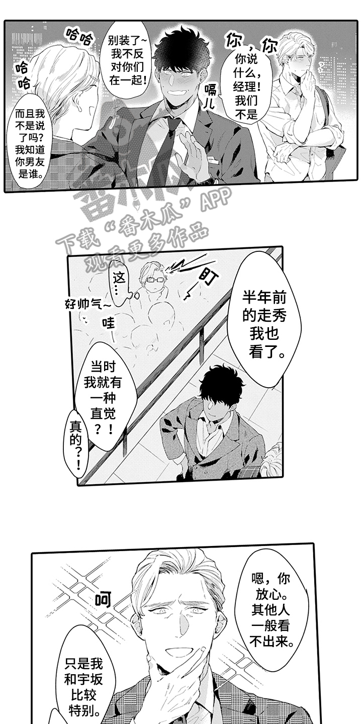 《秘密模特》漫画最新章节第30章：疑惑免费下拉式在线观看章节第【11】张图片