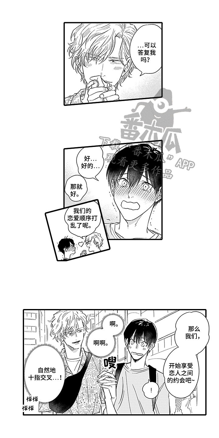 《命运来到我身边》漫画最新章节第15章：约会免费下拉式在线观看章节第【12】张图片