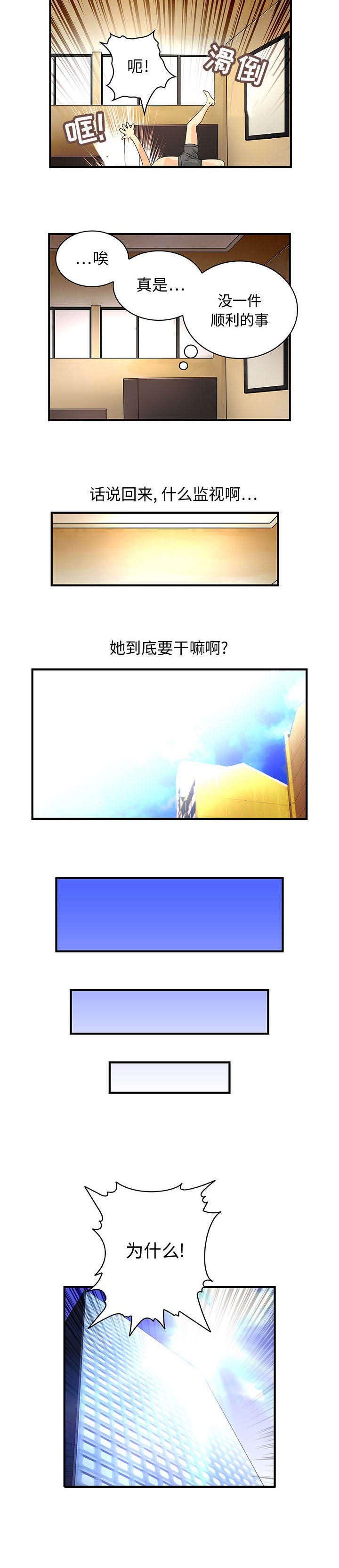 《文蓝的伪装》漫画最新章节第11章：监视免费下拉式在线观看章节第【1】张图片