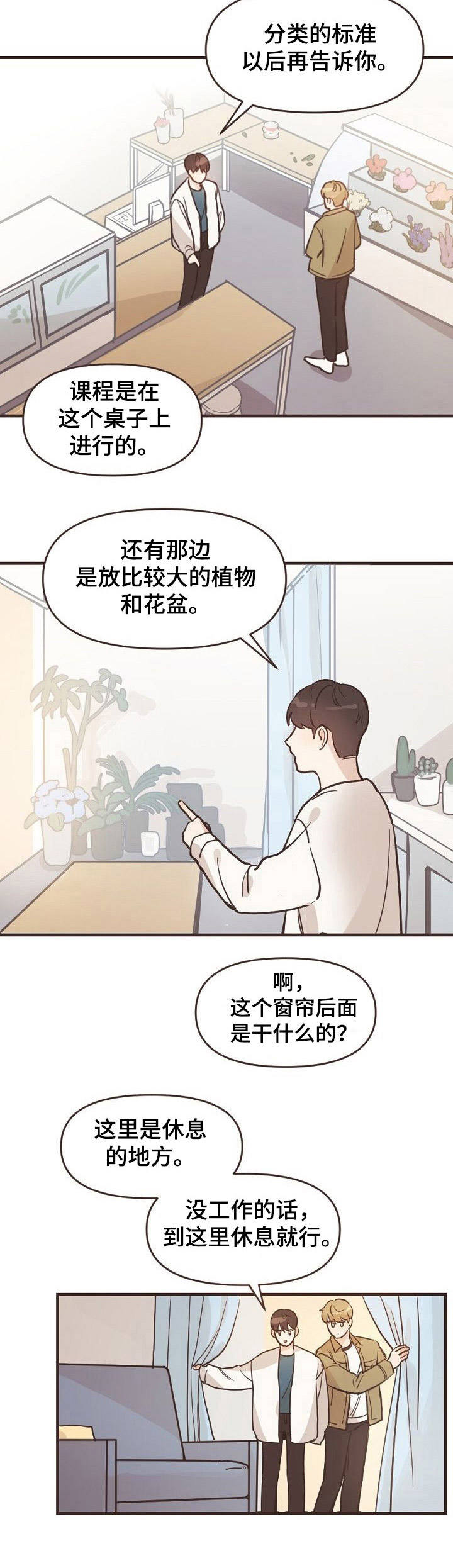 《往日之花》漫画最新章节第1章：兼职免费下拉式在线观看章节第【2】张图片