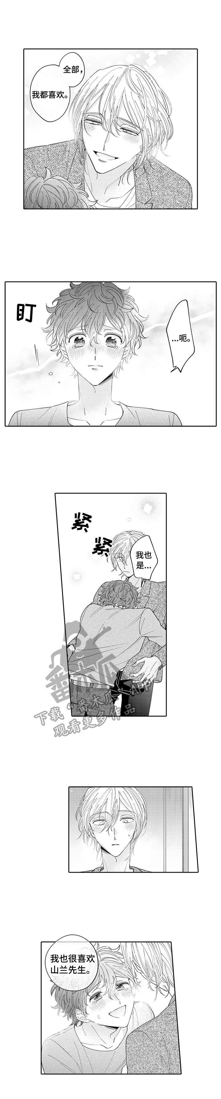 《偶像秘密》漫画最新章节第16章：表白免费下拉式在线观看章节第【1】张图片