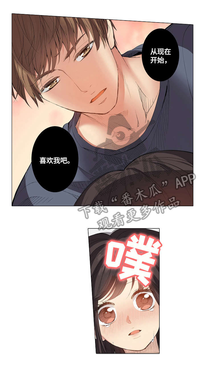 《上司突袭》漫画最新章节第8章：洗头免费下拉式在线观看章节第【1】张图片