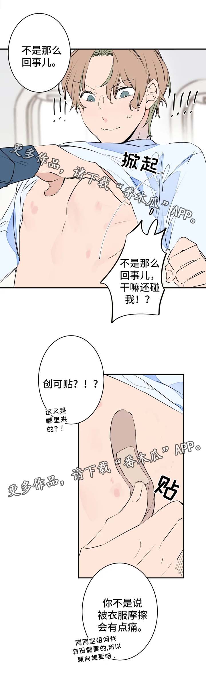 《结婚合约》漫画最新章节第32章：创可贴免费下拉式在线观看章节第【2】张图片