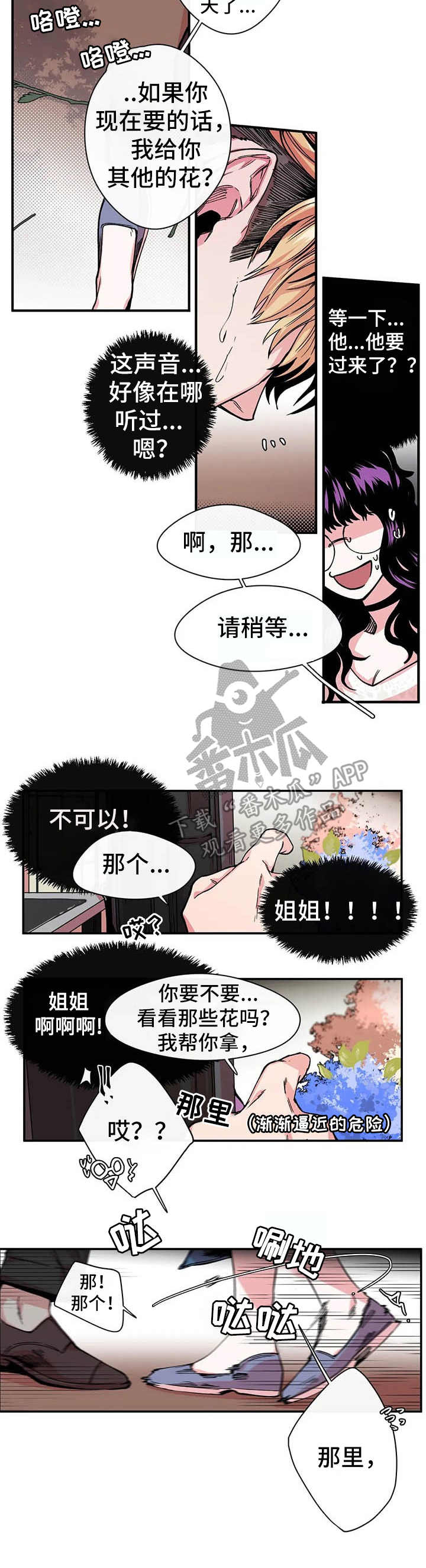 《刺玫瑰》漫画最新章节第11章：心惊免费下拉式在线观看章节第【3】张图片