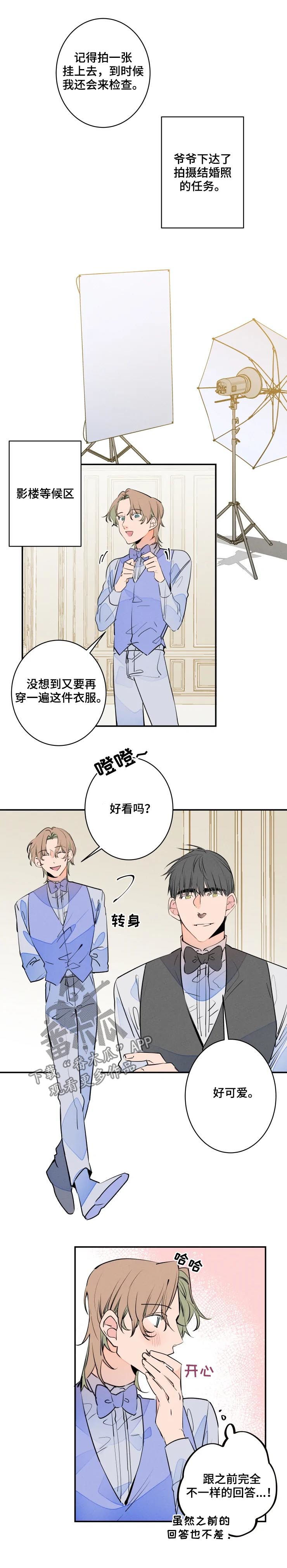 《结婚合约》漫画最新章节第51章：婚纱照免费下拉式在线观看章节第【5】张图片