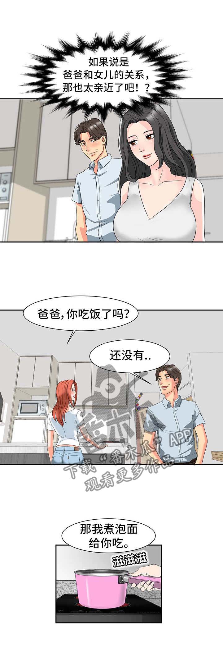 《复杂的关系》漫画最新章节第2章：关系亲近免费下拉式在线观看章节第【7】张图片