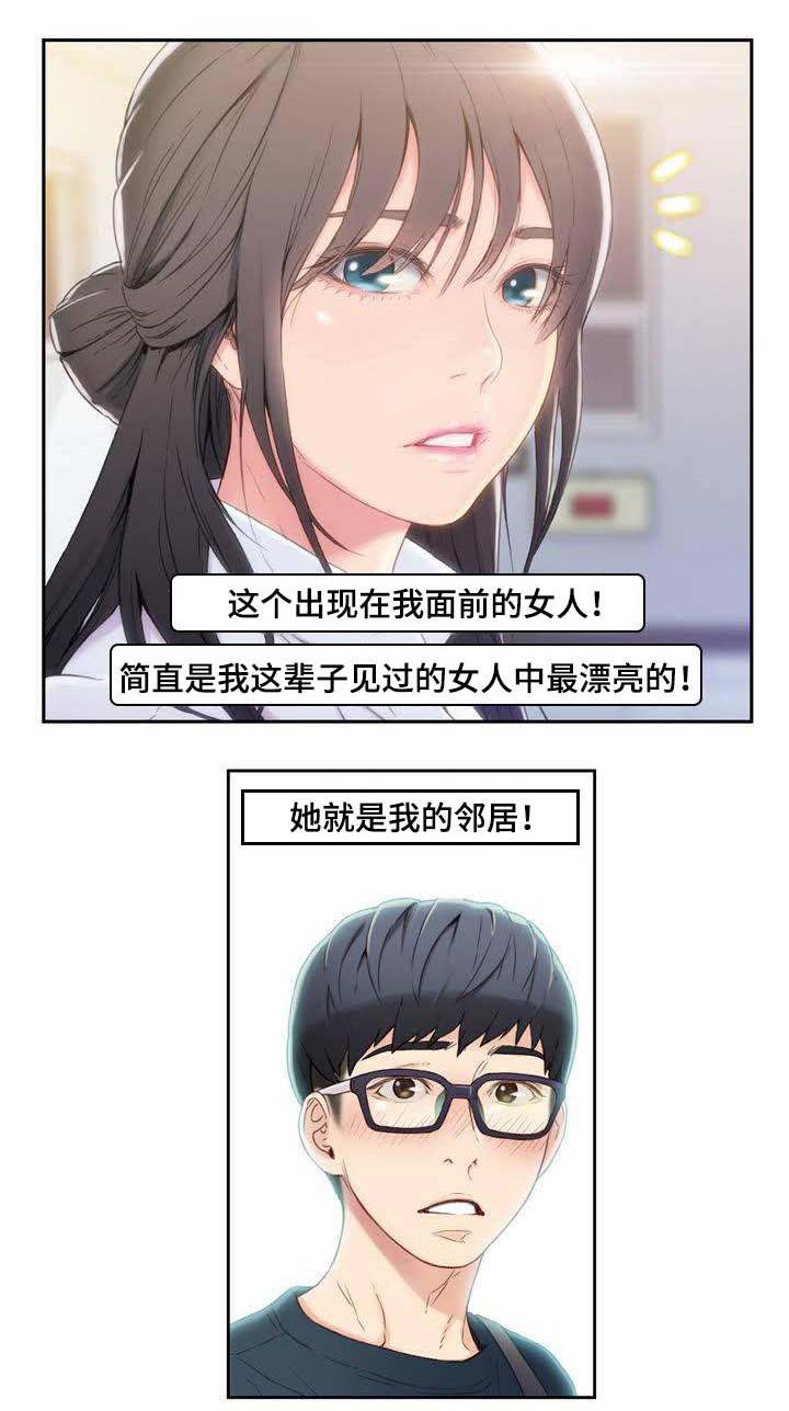 《超级吸引力》漫画最新章节第2章：美女邻居免费下拉式在线观看章节第【6】张图片